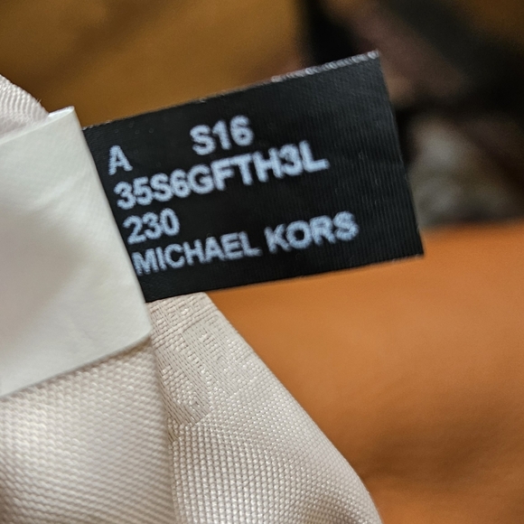 Michael Kors Brown Pebbled Leather Hobo Bag - Picture 6 of 7